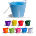 custom plastic bucket,round plastic bucket,PE plastic bucket